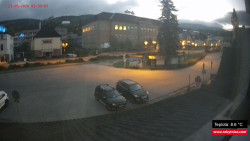 Střed obce Rokytnice nad Jizerou