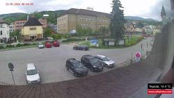Střed obce Rokytnice nad Jizerou
