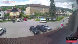 Střed obce Rokytnice nad Jizerou