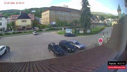 Střed obce Rokytnice nad Jizerou