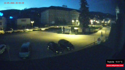 Střed obce Rokytnice nad Jizerou