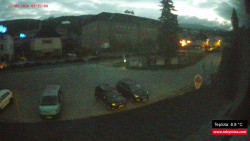 Střed obce Rokytnice nad Jizerou
