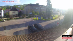 Střed obce Rokytnice nad Jizerou