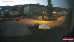 Střed obce Rokytnice nad Jizerou