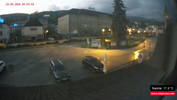 Střed obce Rokytnice nad Jizerou