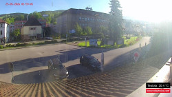 Střed obce Rokytnice nad Jizerou