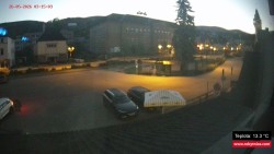 Střed obce Rokytnice nad Jizerou