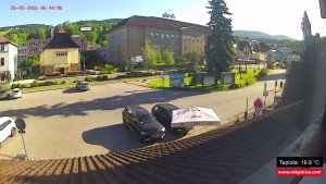 Město Rokytnice nad Jizerou - Střed obce Rokytnice nad Jizerou - 26.5.2026 v 07:45 Město Rokytnice nad Jizerou - Střed obce Rokytnice nad Jizerou - 26.5.2026 v 07:45