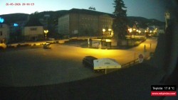 Střed obce Rokytnice nad Jizerou