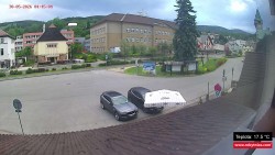 Střed obce Rokytnice nad Jizerou