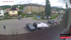 Střed obce Rokytnice nad Jizerou