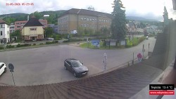 Střed obce Rokytnice nad Jizerou