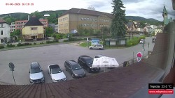 Střed obce Rokytnice nad Jizerou