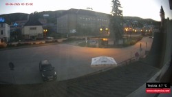 Střed obce Rokytnice nad Jizerou