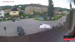 Střed obce Rokytnice nad Jizerou