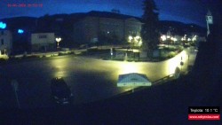 Střed obce Rokytnice nad Jizerou
