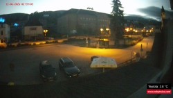 Střed obce Rokytnice nad Jizerou