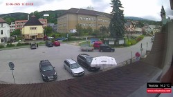 Střed obce Rokytnice nad Jizerou