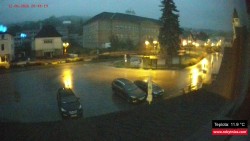 Střed obce Rokytnice nad Jizerou