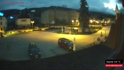Střed obce Rokytnice nad Jizerou