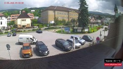Střed obce Rokytnice nad Jizerou