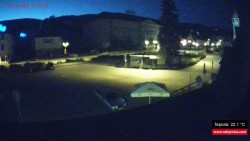 Střed obce Rokytnice nad Jizerou