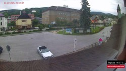 Střed obce Rokytnice nad Jizerou