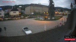 Střed obce Rokytnice nad Jizerou