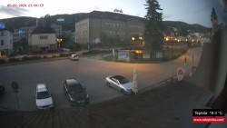 Střed obce Rokytnice nad Jizerou