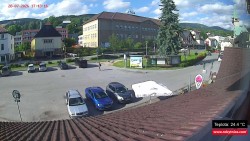 Center of the municipality of Rokytnice nad Jizerou
