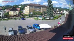 Zentrum der Gemeinde Rokytnice nad Jizerou