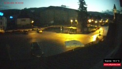 Střed obce Rokytnice nad Jizerou
