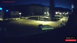 Střed obce Rokytnice nad Jizerou