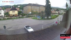 Střed obce Rokytnice nad Jizerou
