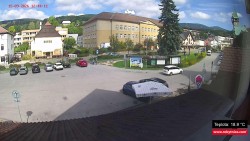 Center of the municipality of Rokytnice nad Jizerou