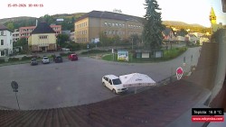 Center of the municipality of Rokytnice nad Jizerou