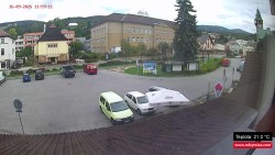 Zentrum der Gemeinde Rokytnice nad Jizerou
