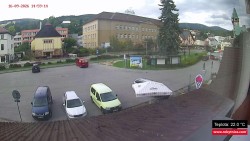 Center of the municipality of Rokytnice nad Jizerou