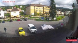 Zentrum der Gemeinde Rokytnice nad Jizerou