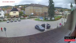 Střed obce Rokytnice nad Jizerou