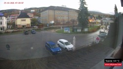 Střed obce Rokytnice nad Jizerou