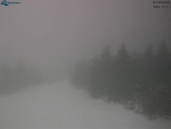 Lysá hora, pohled na západ