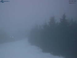 Lysá hora, pohled na západ