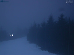 Lysá hora, pohled na západ