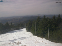 Lysá hora, pohled na západ