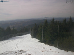 Lysá hora, pohled na západ