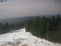 Lysá hora, pohled na západ