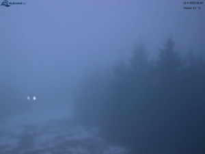 Město Rokytnice nad Jizerou - Lysá hora, pohled na západ - 2.11.2025 v 06:45 Město Rokytnice nad Jizerou - Lysá hora, pohled na západ - 2.11.2025 v 06:45