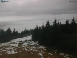 Město Rokytnice nad Jizerou - Lysá hora, pohled na západ - 2.11.2025 v 09:15 Město Rokytnice nad Jizerou - Lysá hora, pohled na západ - 2.11.2025 v 09:15