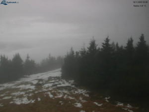 Město Rokytnice nad Jizerou - Lysá hora, pohled na západ - 2.11.2025 v 09:31 Město Rokytnice nad Jizerou - Lysá hora, pohled na západ - 2.11.2025 v 09:31